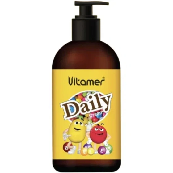 کرم آبرسان پمپی ویتامر ویتامینه 250گرم زرد Daily-M&MS