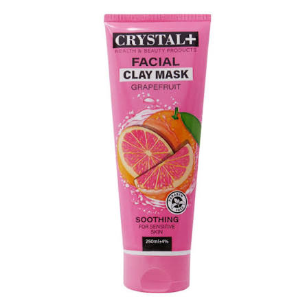 ماسک خاک رس کریستال مناسب پوست حساس گریپ فروت CLAY MASK 250ml